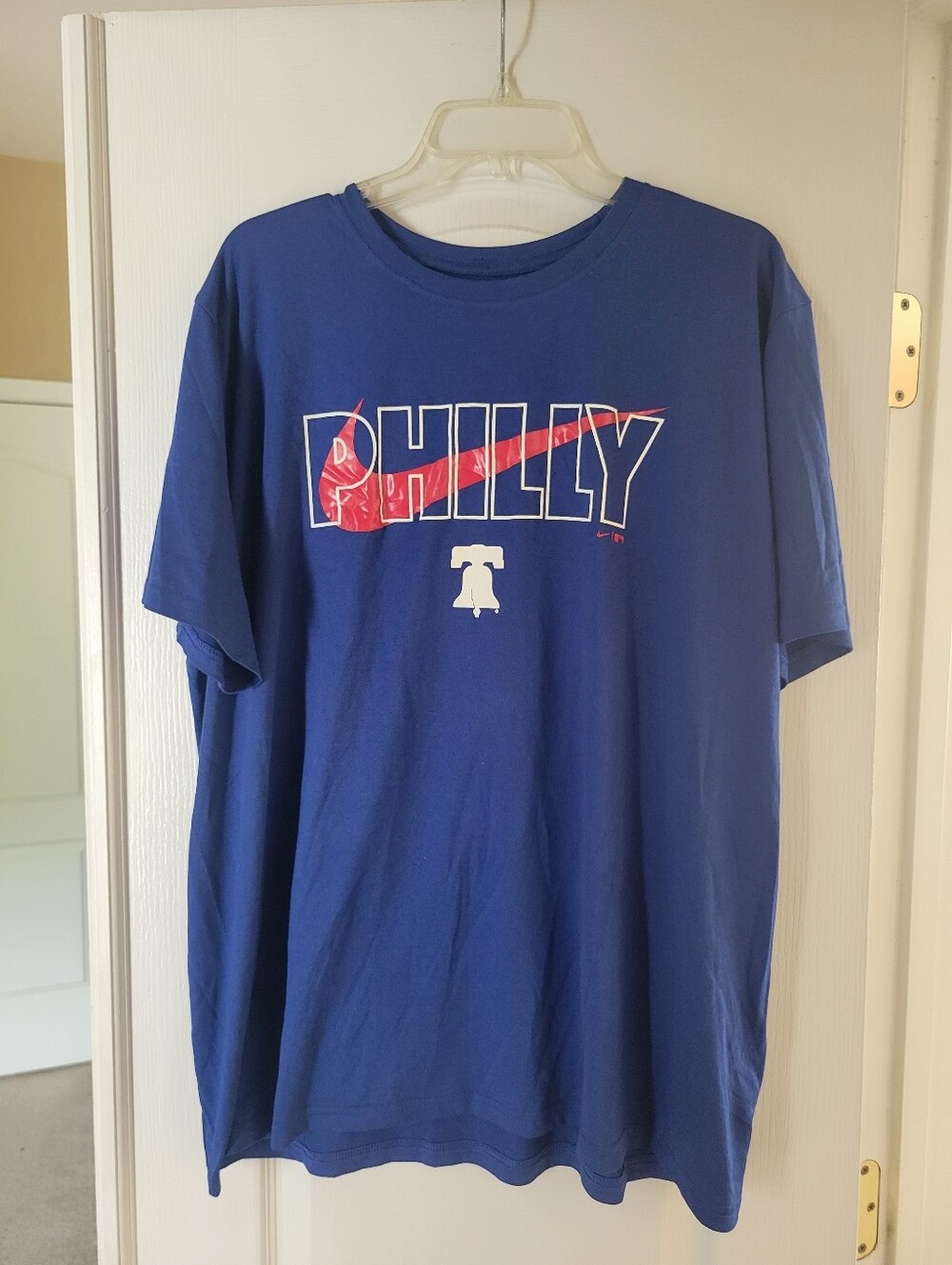 Nike Philadelphia Phillies T-Shirt XXL Blue Philly Local Legend MLB Baseball